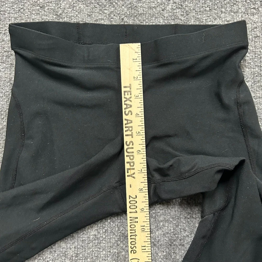 Nike Leggings Womens Size S Black Fit Dry Cropped Athletic Running Mesh Pocket